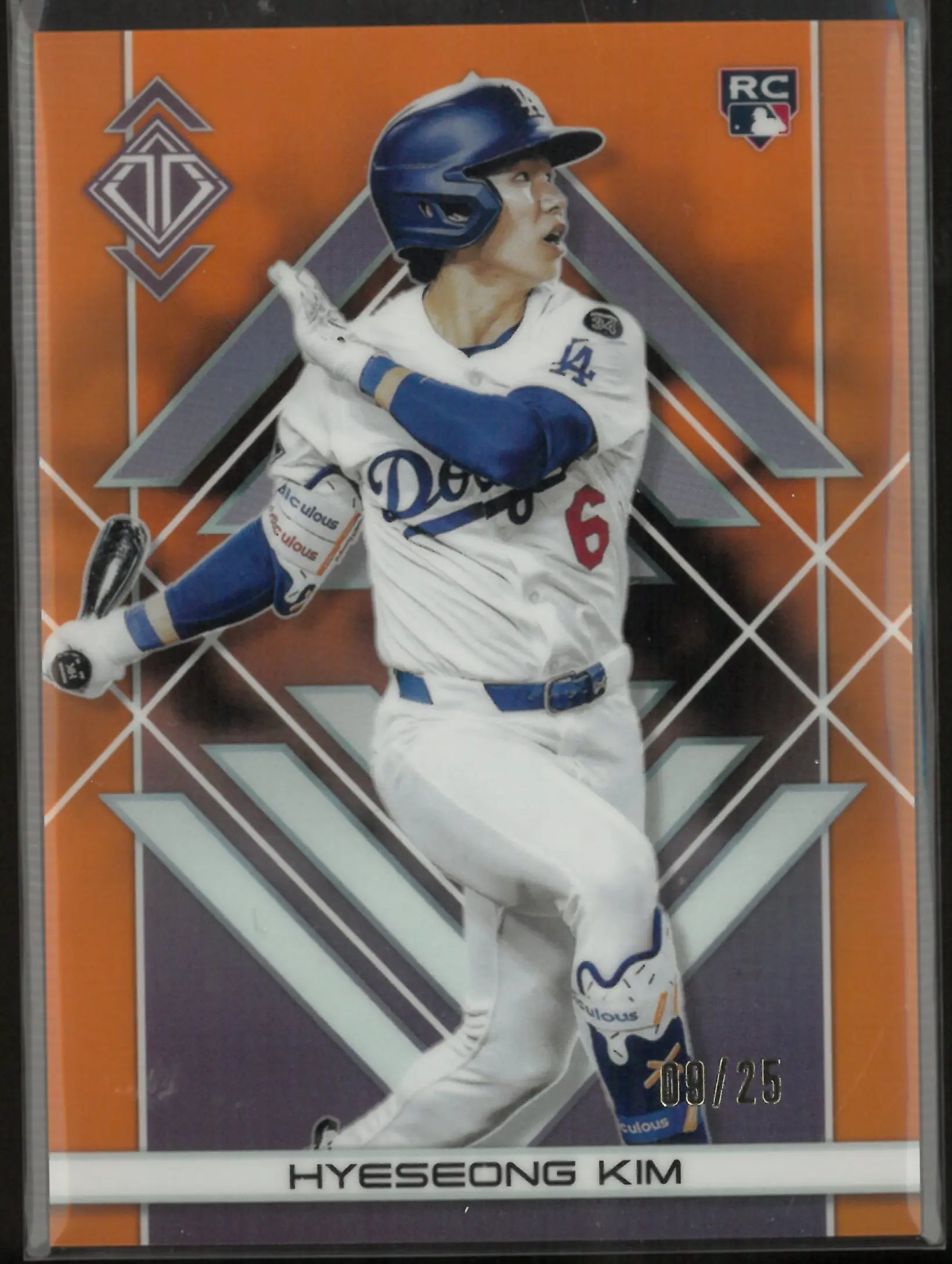 2025 Topps Baseball Transcendent Orange Rookie Hyeseong Kim /25 