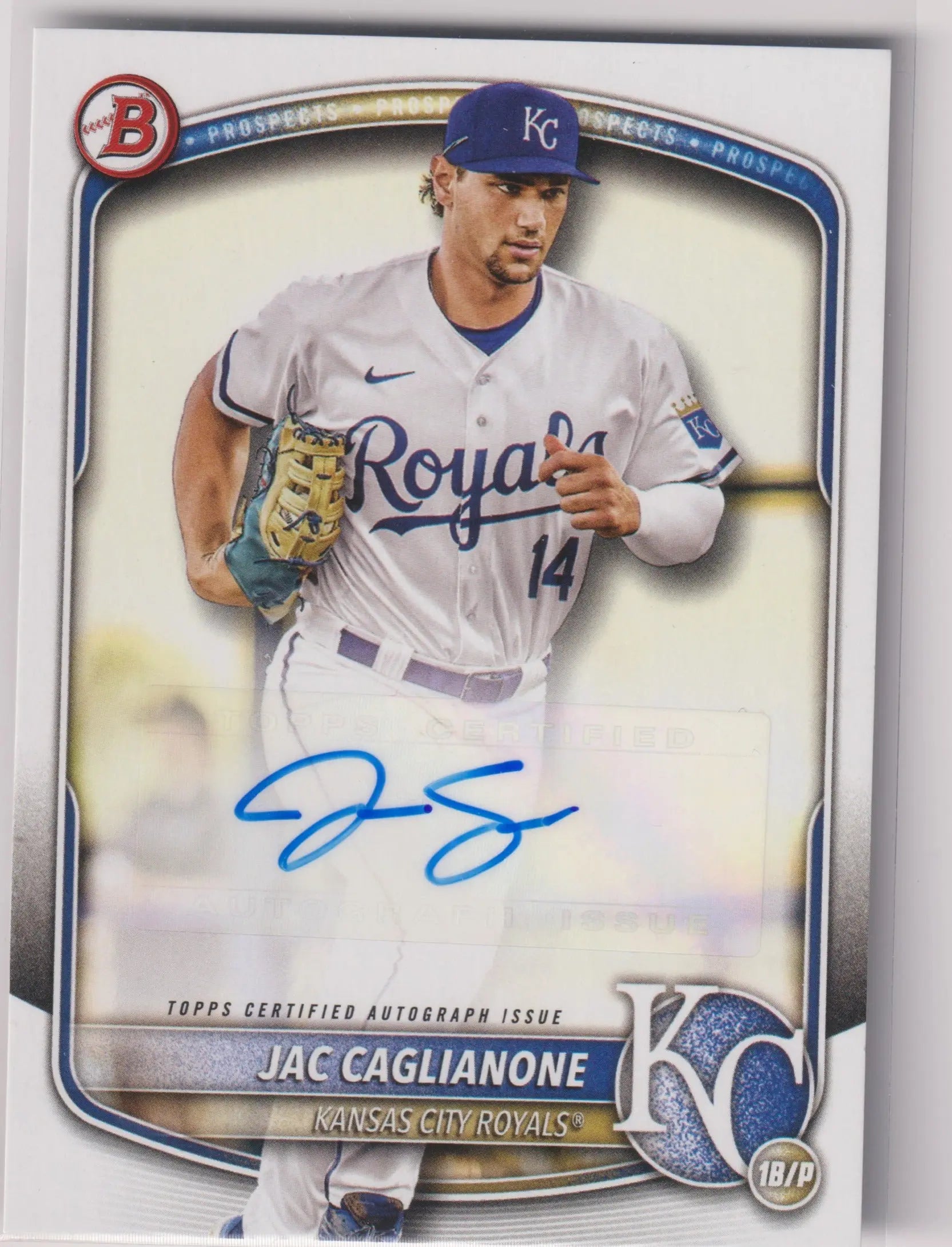 2025 Topps Bowman Autograph Jac Caglianone Auto 