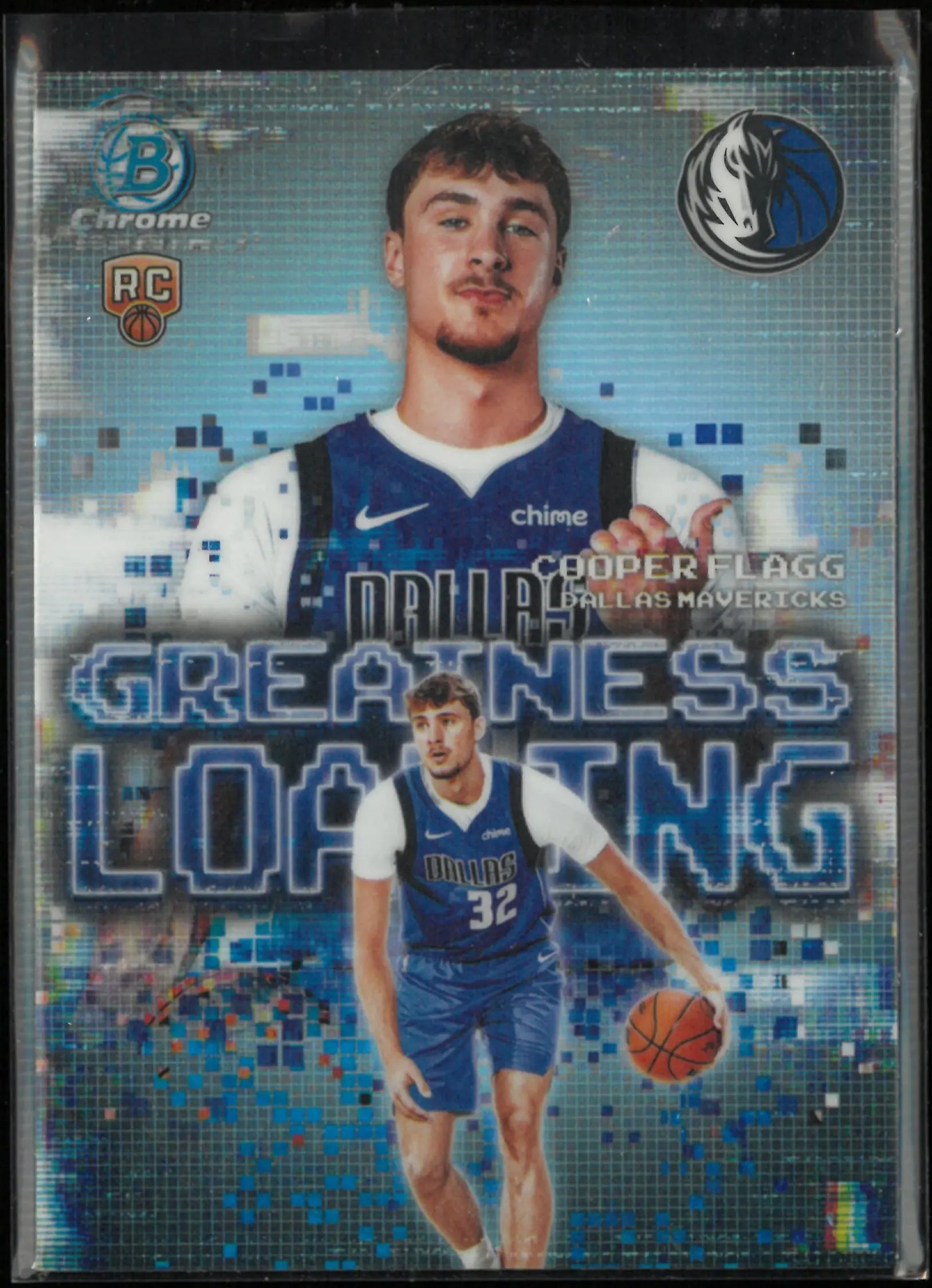 2025 Topps Bowman Chrome Greatness Loading Rookie Cooper Flagg RC 