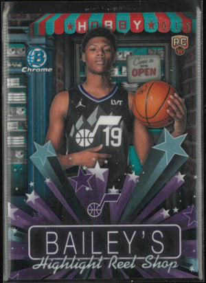 2025 Topps Bowman Chrome Rookie Hobby Stars Ace Bailey /125 RC 