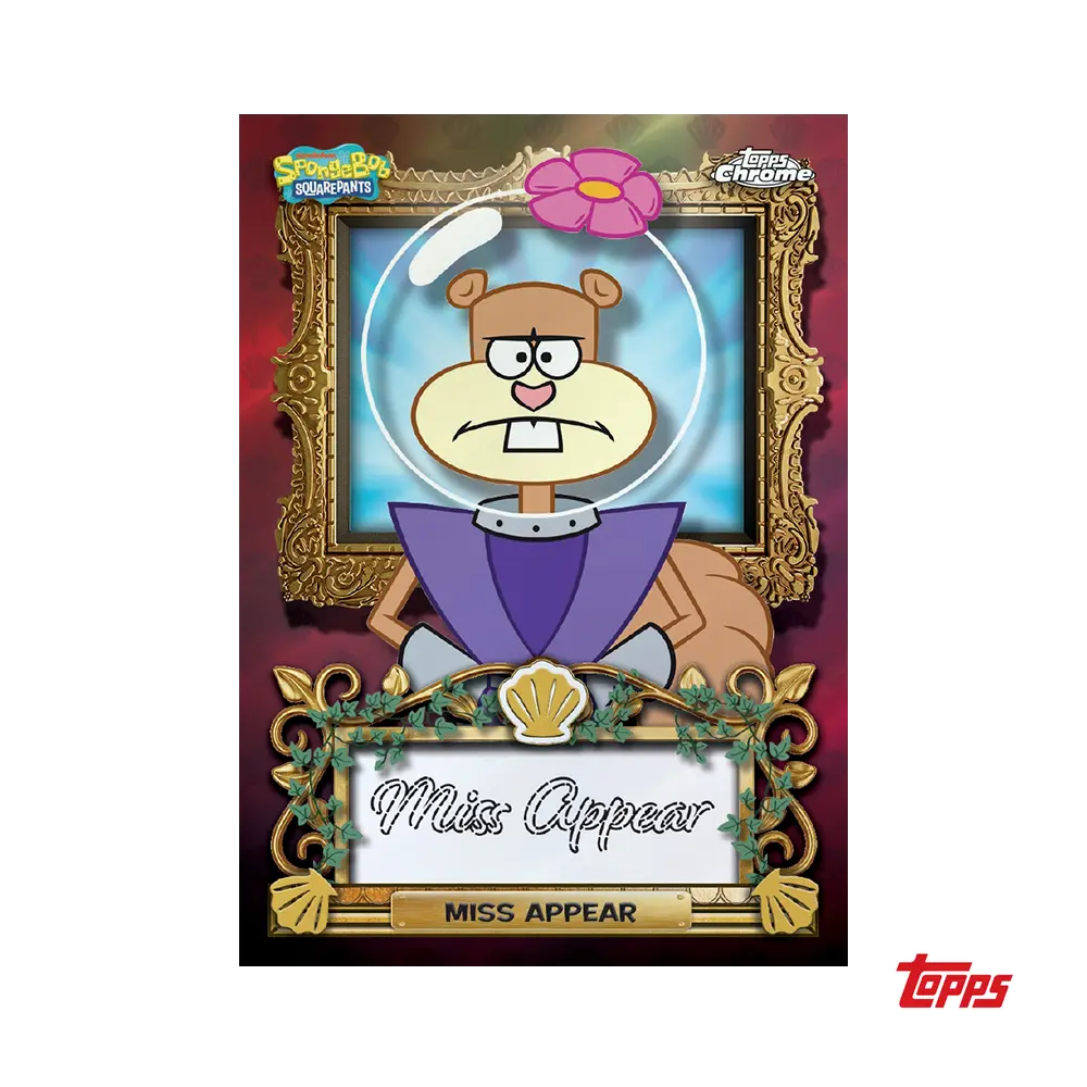 2025 Topps Chrome 25th Anniversary Spongebob Squarepants Hobby Box 