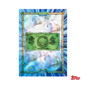 2025 Topps Chrome 25th Anniversary Spongebob Squarepants Hobby Box 