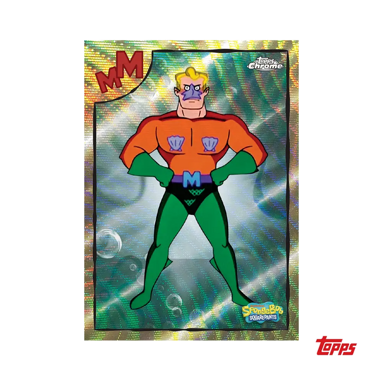 2025 Topps Chrome 25th Anniversary Spongebob Squarepants Hobby Box 