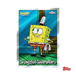 2025 Topps Chrome 25th Anniversary Spongebob Squarepants Hobby Box 