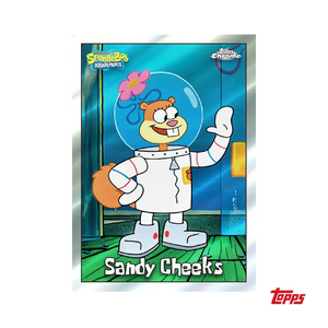 2025 Topps Chrome 25th Anniversary Spongebob Squarepants Hobby Box 