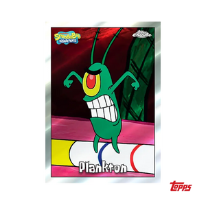 2025 Topps Chrome 25th Anniversary Spongebob Squarepants Hobby Box 