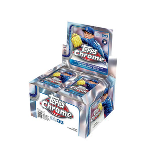 2025 Topps Chrome Baseball Jumbo Hobby Box 