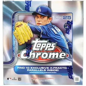 2025 Topps Chrome Baseball Mega Box 