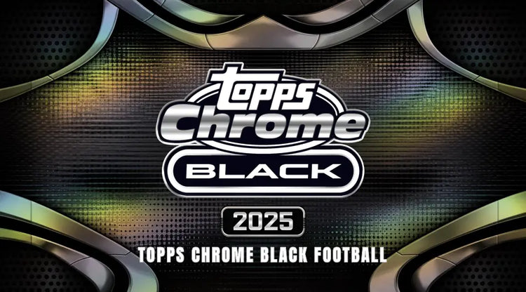 2025 Topps Chrome Black Football Hobby Box 