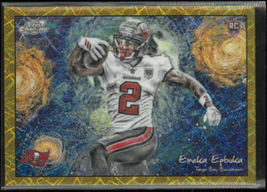 2025 Topps Chrome Cosmic Stars in the Night Rookie Emeka Egbuka Gold /50 RC 