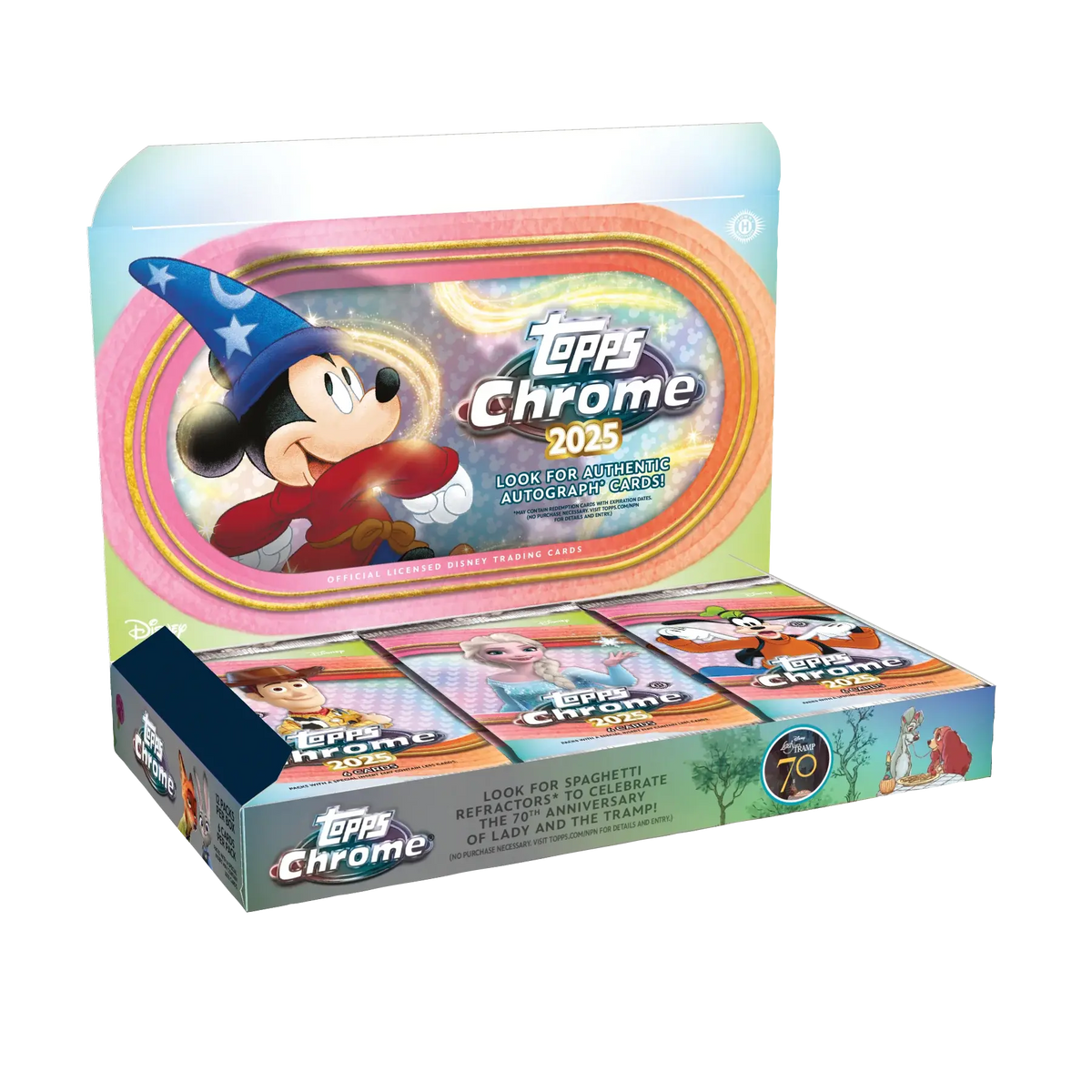 Buy 2025 Topps Chrome Disney Hobby Box Online - Best Price Buy 2025 Topps Chrome Disney Hobby Box Online - Best Price