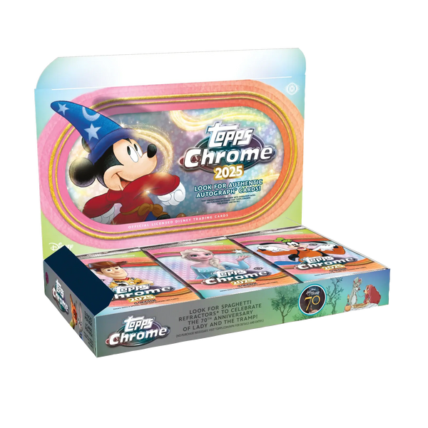 Buy 2025 Topps Chrome Disney Hobby Box Online - Best Price