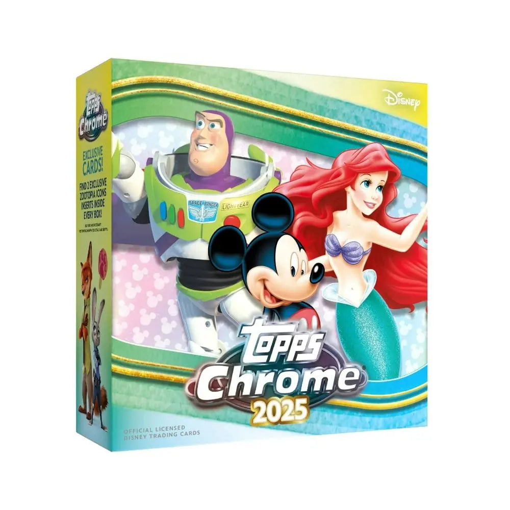 2025 Topps Chrome Disney Mega Box 
