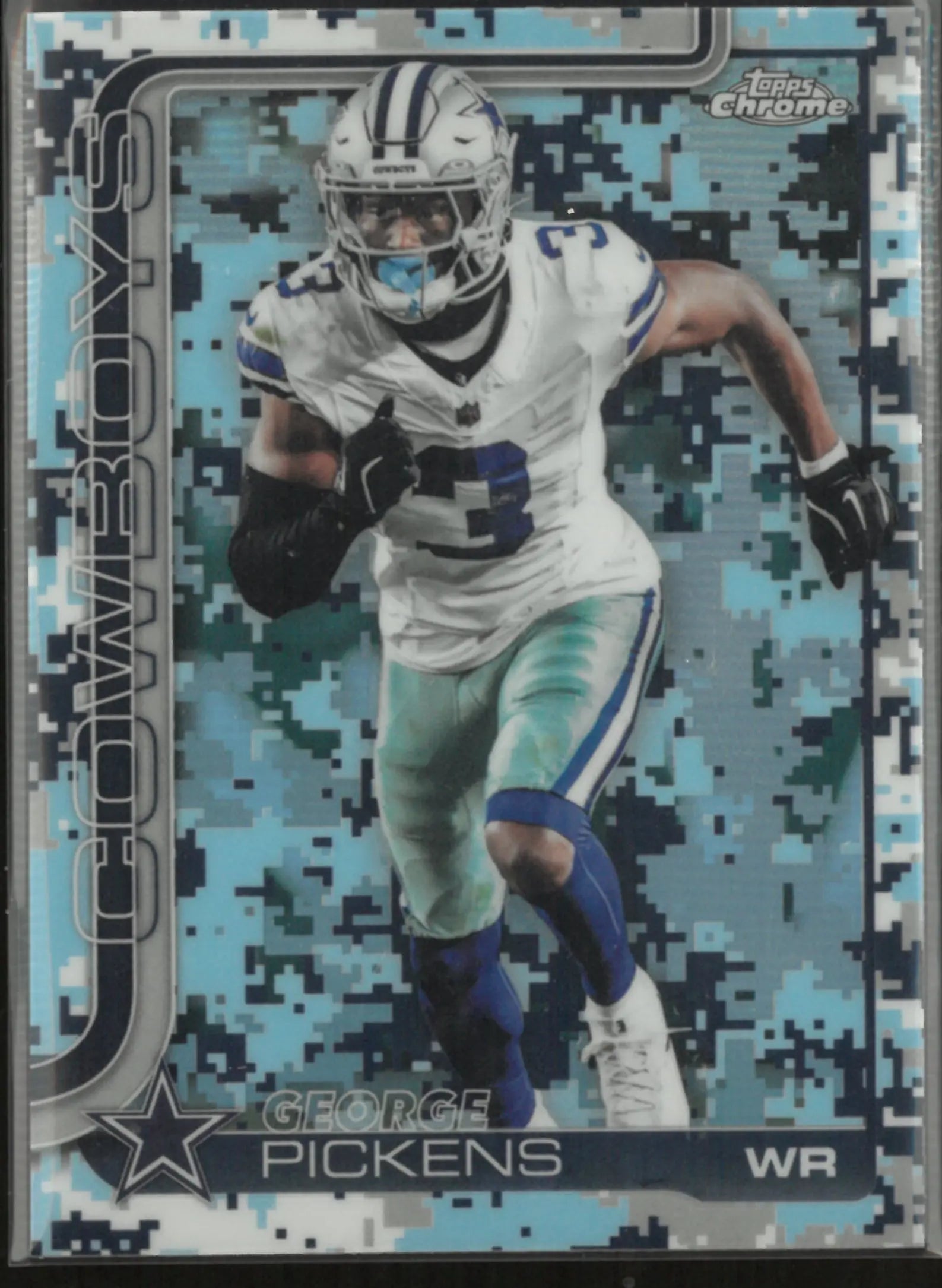 2025 Topps Chrome Football Camo George Pickens 