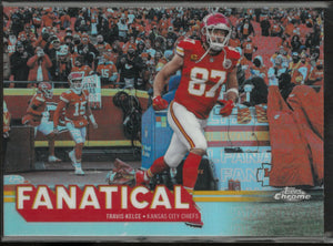 2025 Topps Chrome Football Fanatical Travis Kelce 