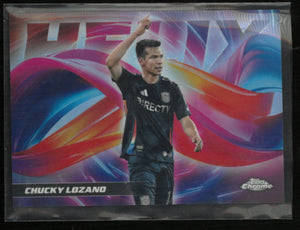 2025 Topps Chrome Helix Chucky Lozano 