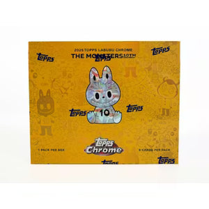 2025 Topps Chrome Labubu Hobby Box 2025 Topps Chrome Labubu Hobby Box