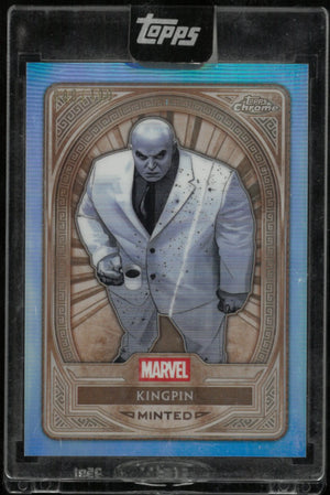 2025 Topps Chrome Marvel Mint Bronze Refractor Kingpin /100 