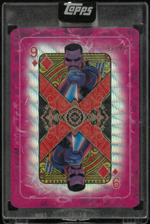 2025 Topps Chrome Marvel Mint Gambits Deck Blade /99 