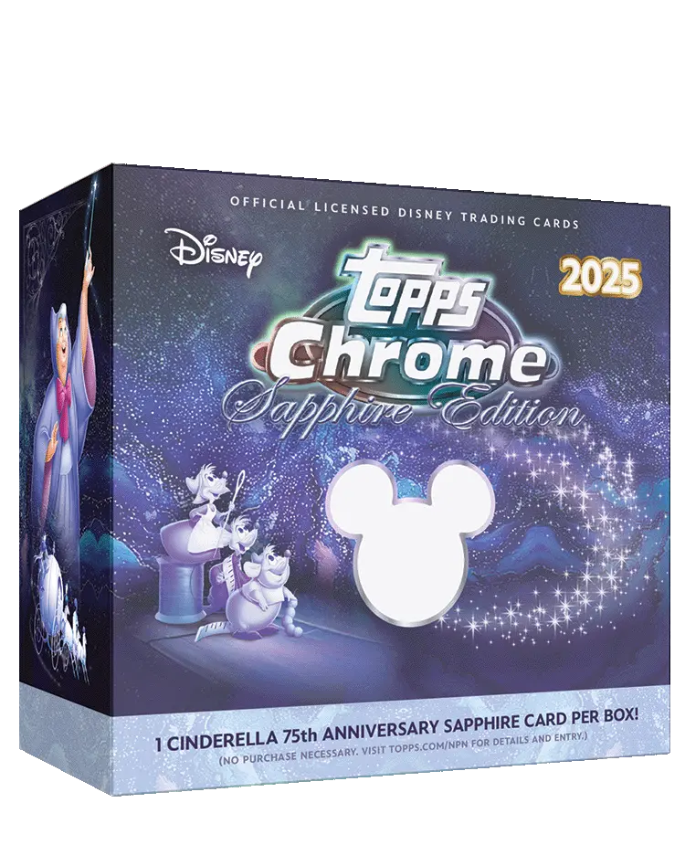 2025 Topps Chrome Sapphire Disney Hobby 