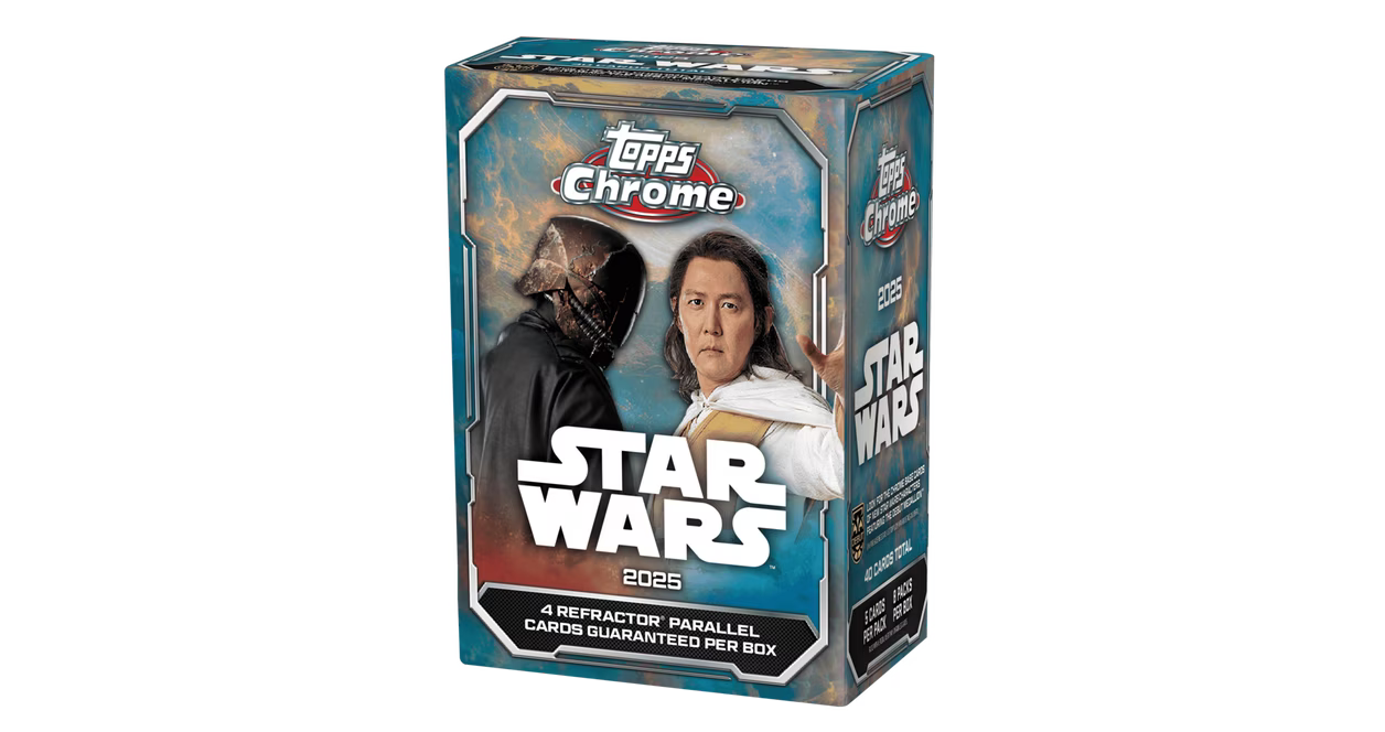 2025 Topps Chrome Star Wars Blaster Box 