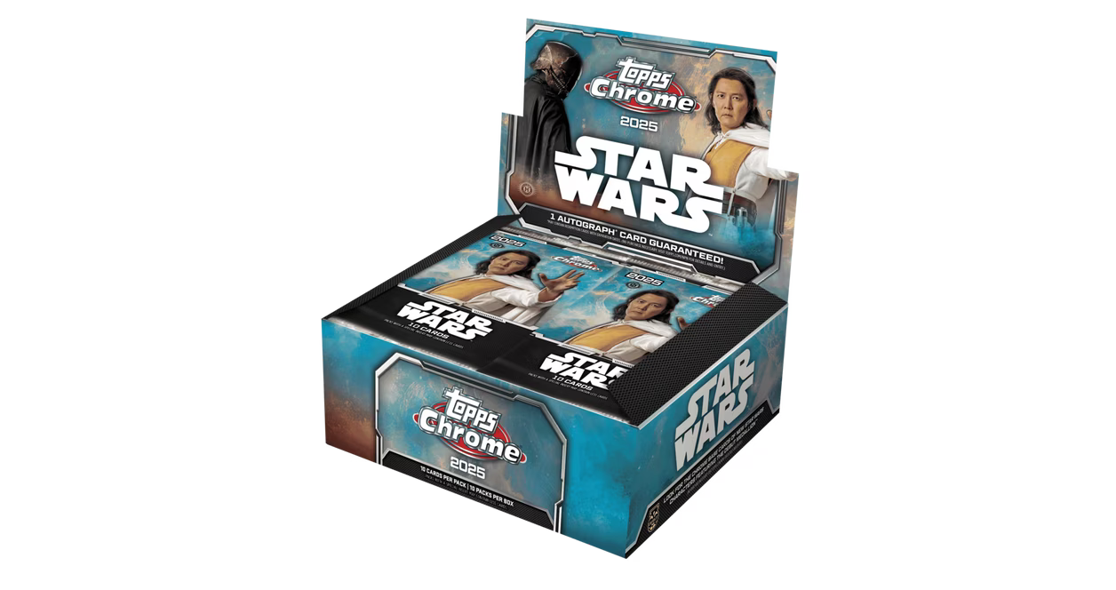 2025 Topps Chrome Star Wars Hobby Box 