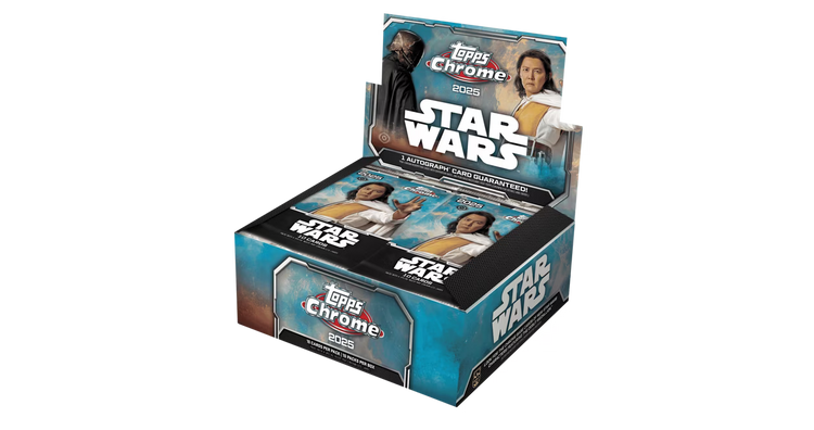 2025 Topps Chrome Star Wars Hobby Box 