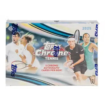 2025 Topps Chrome Tennis Breakers Delight Box 