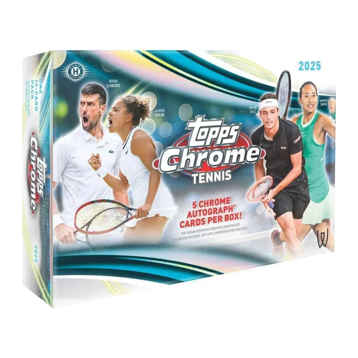 2025 Topps Chrome Tennis Delight Box 