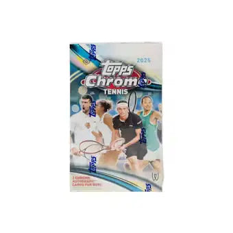 2025 Topps Chrome Tennis Hobby Box 