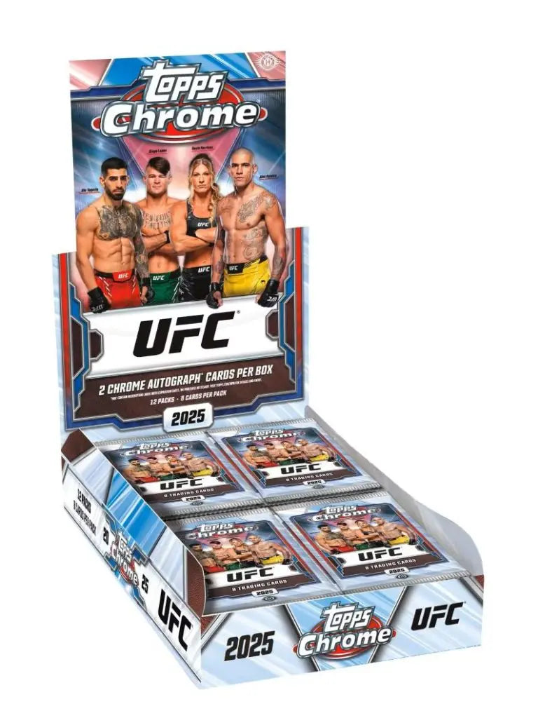 Buy 2025 Topps Chrome UFC Hobby Box | Best Price & Reviews Online
