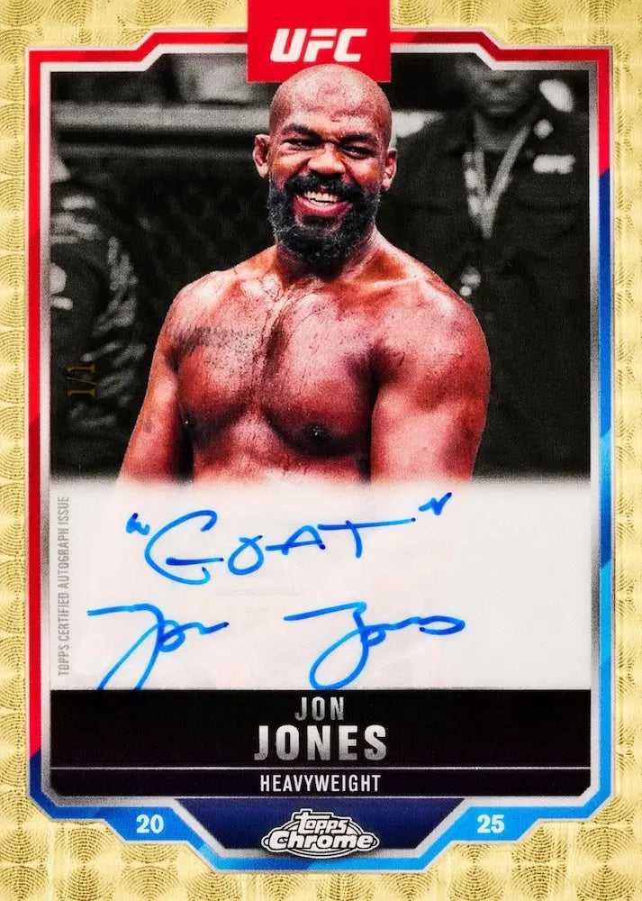 Buy 2025 Topps Chrome UFC Hobby Box