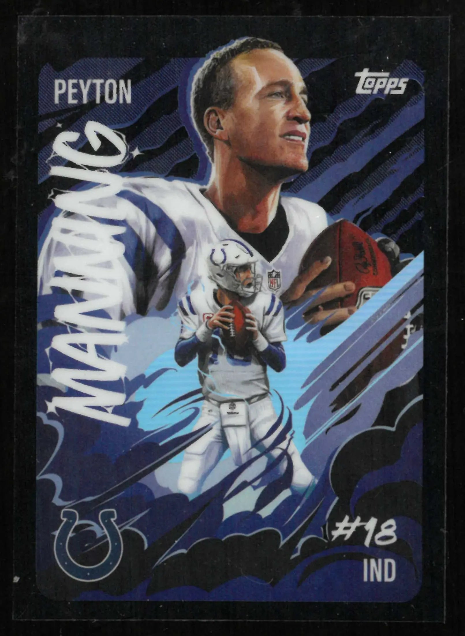 2025 Topps Chrome Ultra Violet Peyton Manning 