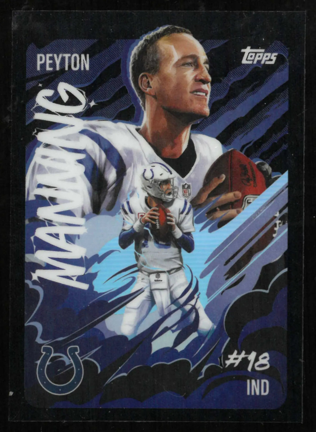 2025 Topps Chrome Ultra Violet Peyton Manning 