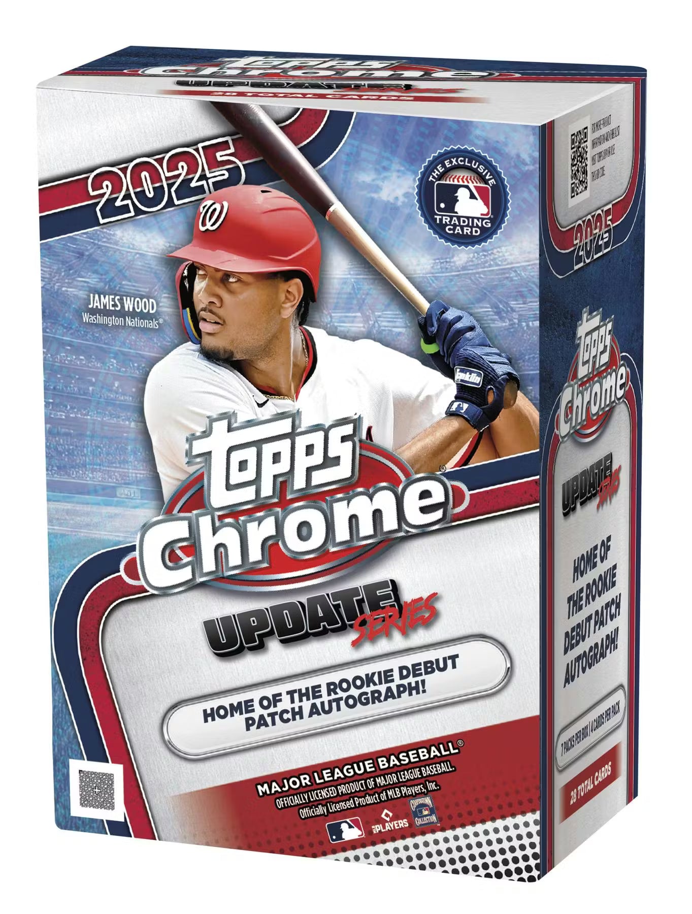 2025 Topps Chrome Update Series Baseball 7-Pack Blaster Box 