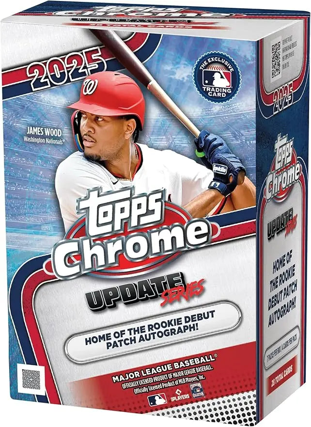 その他 Topps 2025 Update Series Buy 2025 Topps Chrome Update Series Baseball Blaster Box