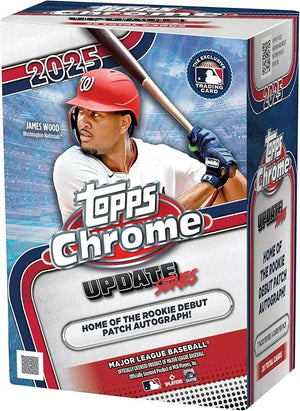 2025 Topps Chrome Update Series Baseball 7-Pack Blaster Box 