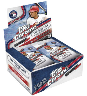 2025 Topps Chrome Update Series Baseball Hobby Jumbo Box 