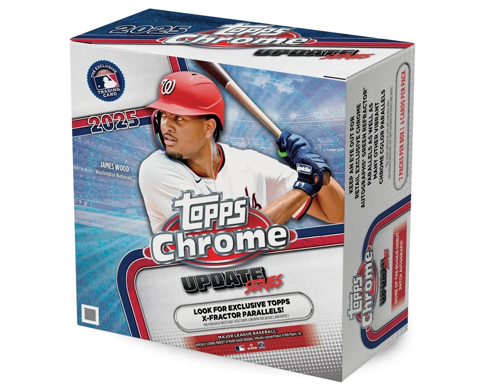 2025 Topps Chrome Update Series Baseball Mega Box 