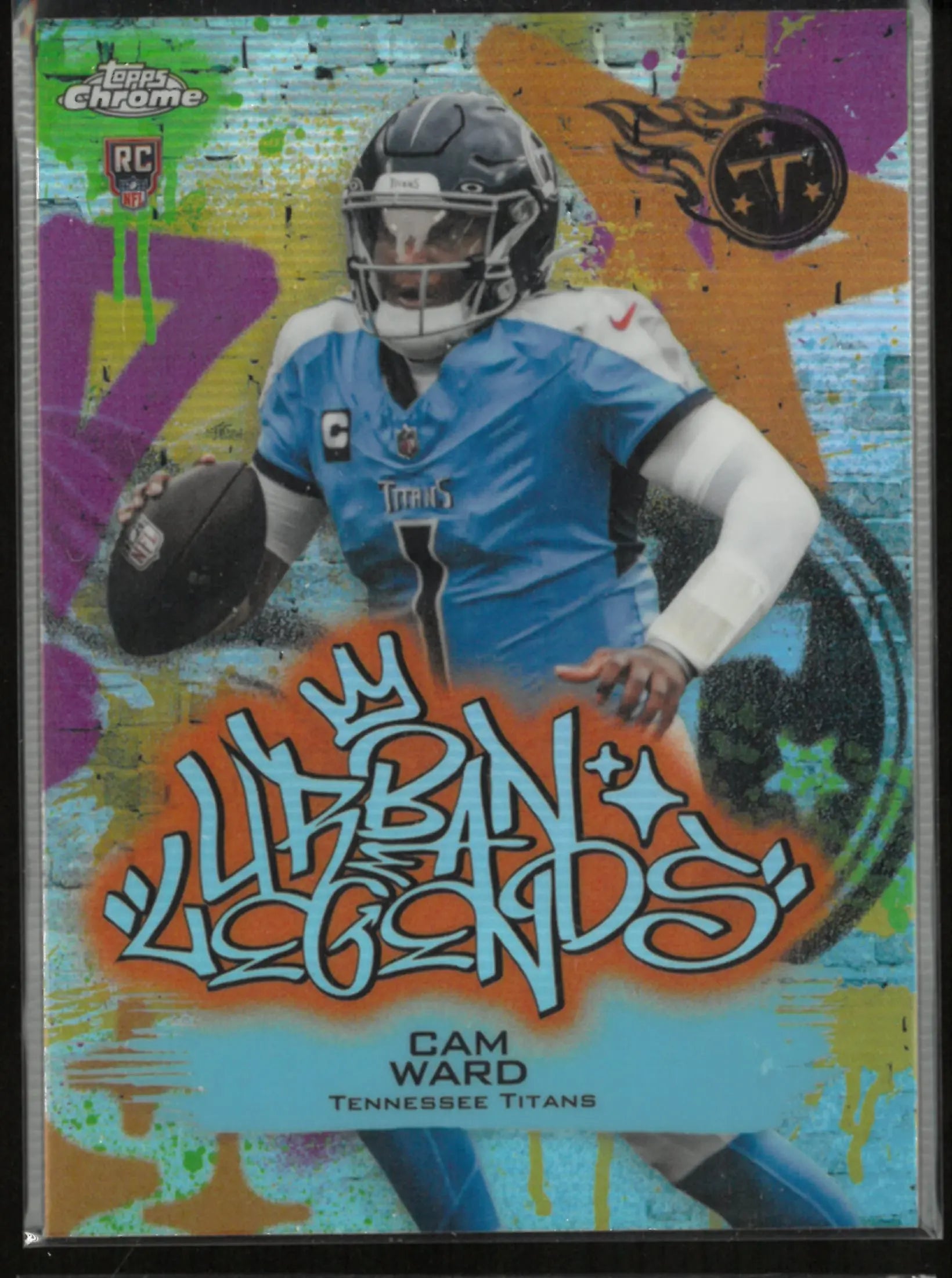 2025 Topps Chrome Urban Legends Rookie Cam Ward 