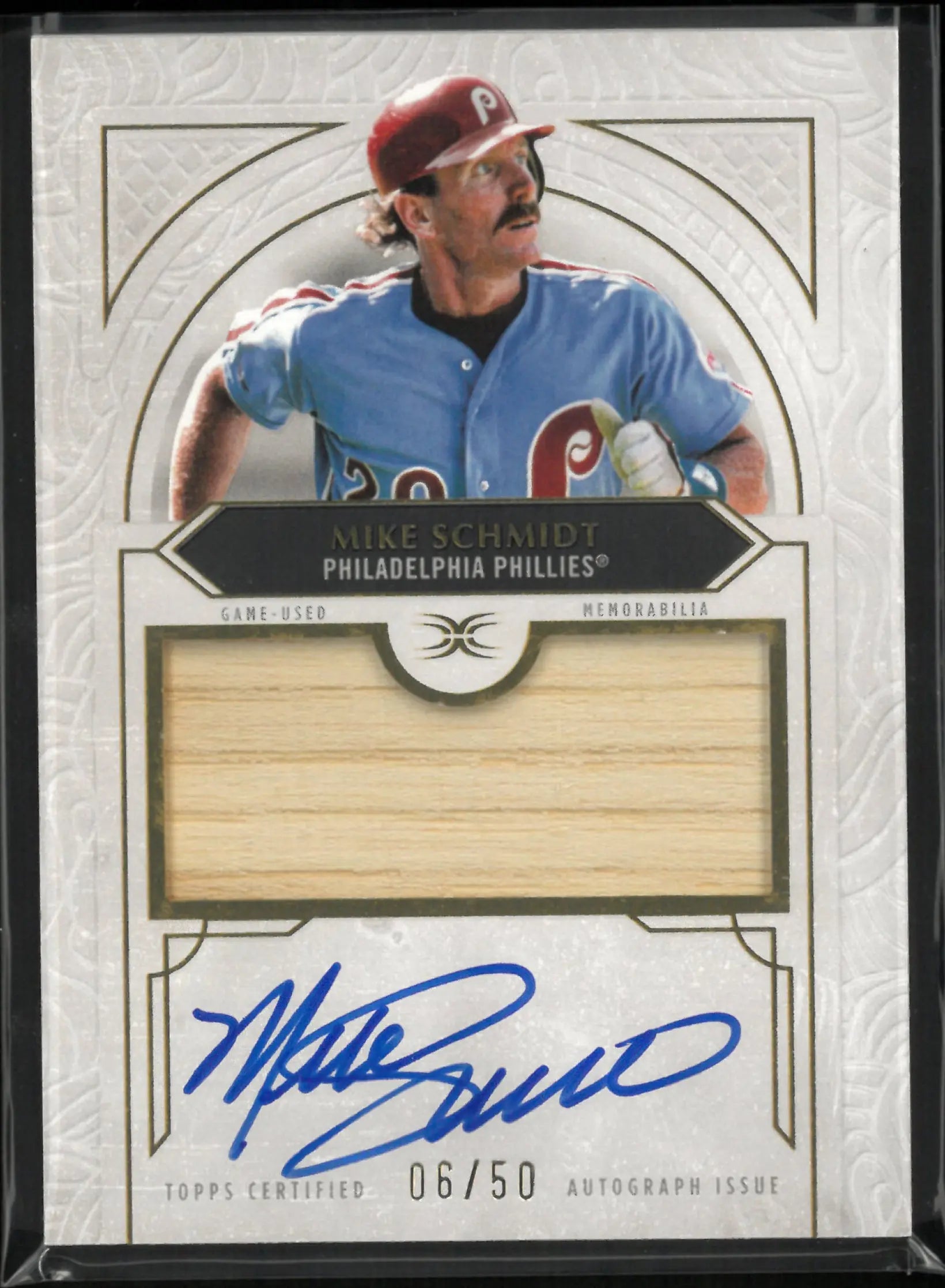 2025 Topps Definitive Autograph Relic Mike Schmidt Auto /50 