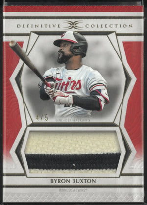 2025 Topps Definitive Rookie Patch Autograph Chandler Simpson Orange /25 RC 