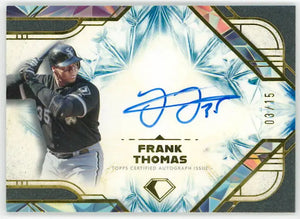 2025 Topps Diamond Icons Autograph Frank Thomas Auto /15 