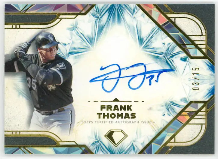 2025 Topps Diamond Icons Autograph Frank Thomas Auto /15 
