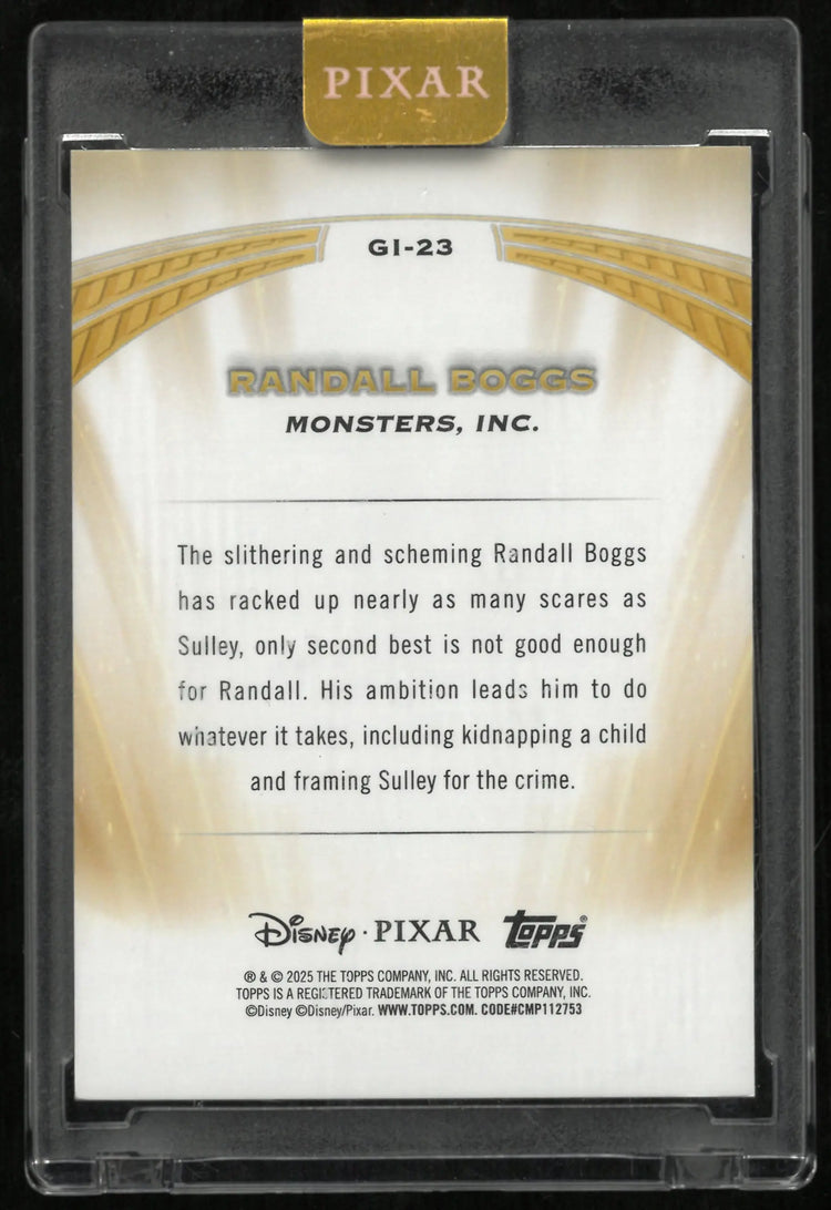 2025 Topps Disney Golden Icons Monsters, Inc. /25 