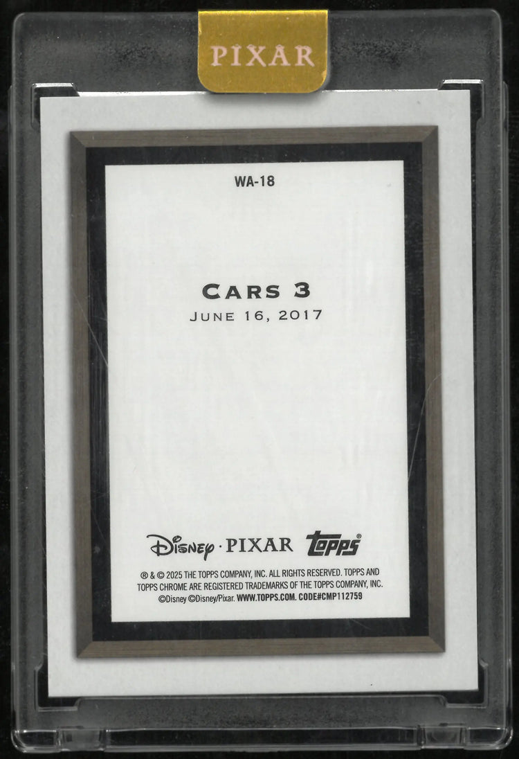 2025 Topps Disney Pixar Cars 3 June 16, 2017 /100 