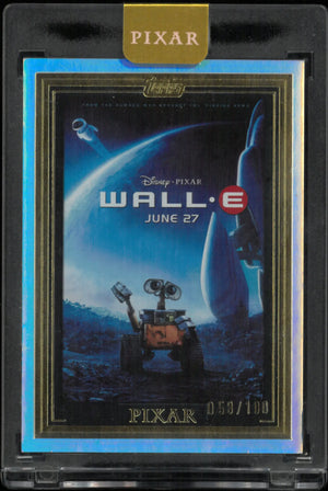 2025 Topps Disney Pixar Poster Wall-E /100 