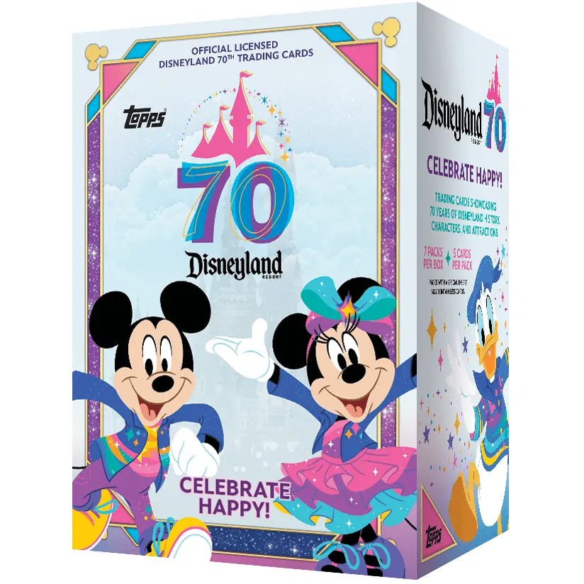 2025 Topps Disneyland 70th Anniversary 7-Pack Blaster 