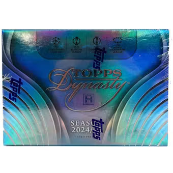 2025 Topps Dynasty UEFA Club Competitions Soccer Hobby Box 