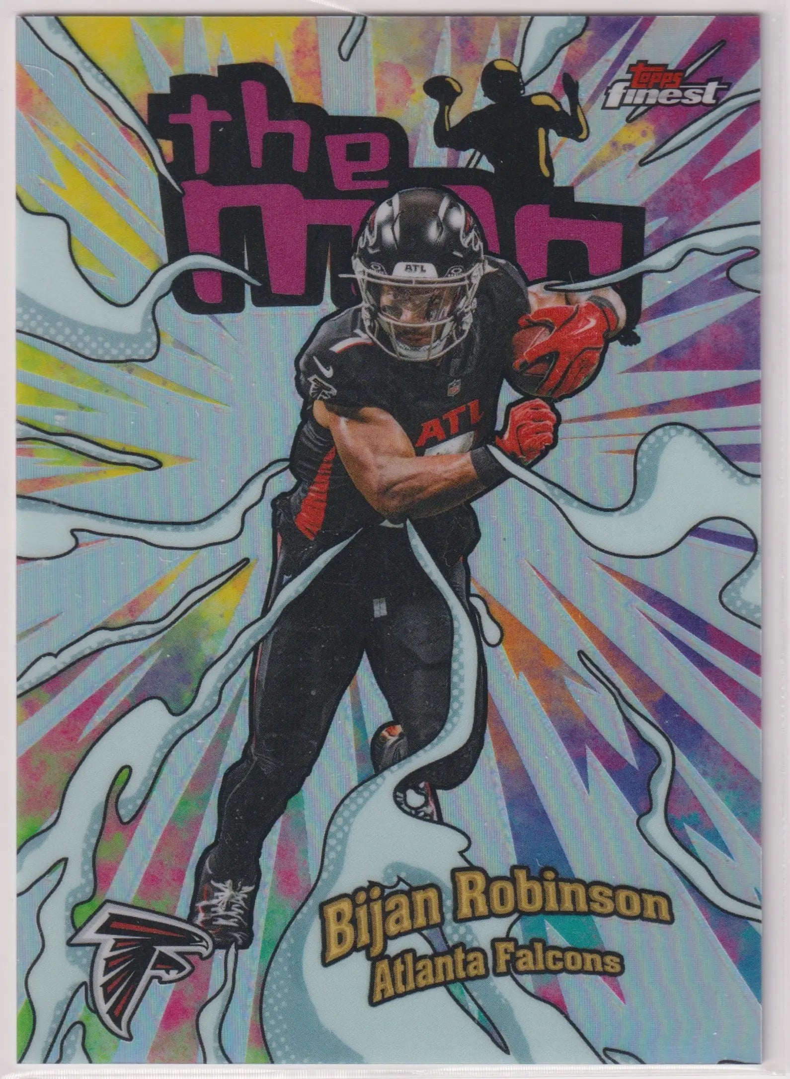 2025 Topps Finest The Man Bijan Robinson 